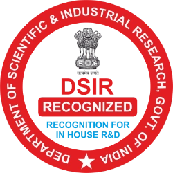 DSIR Recognized R&D Centre